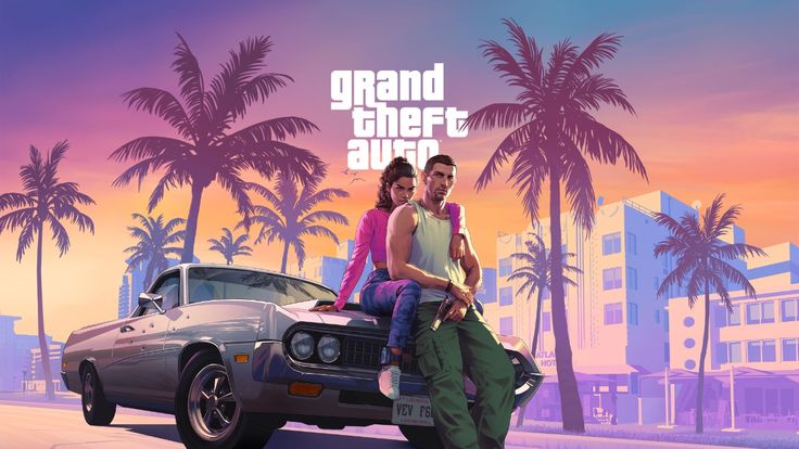 Arte inspirada em GTA aplicada em um mousepad gamer