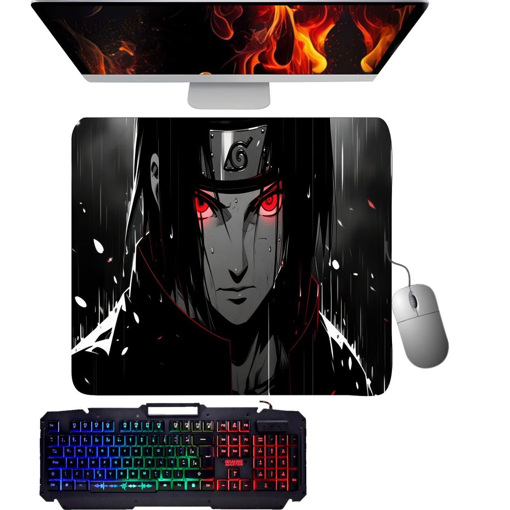 Mouse Pad gamer - Itachi Uchiha00
