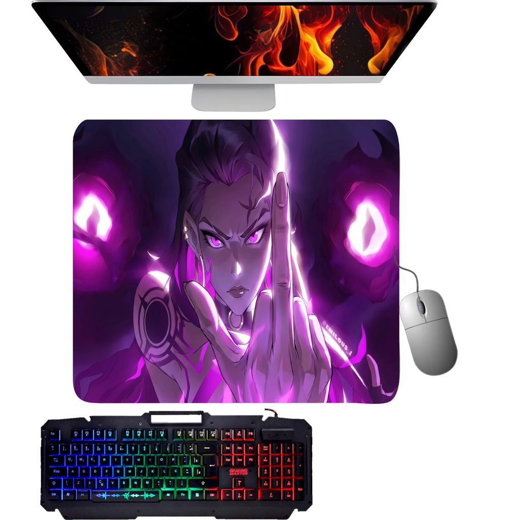 Mouse Pad gamer -Reyna Bad Attitude VALORANT