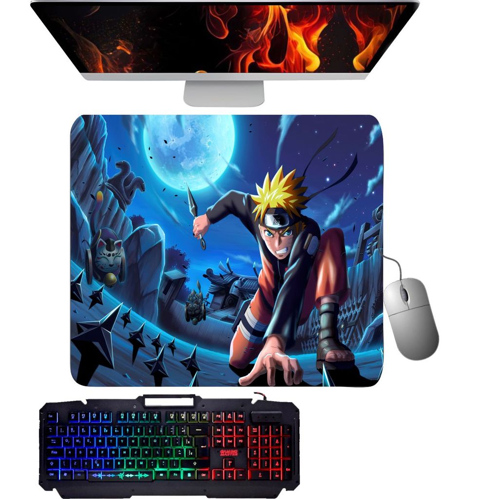 Mouse pad gamer Naruto 001