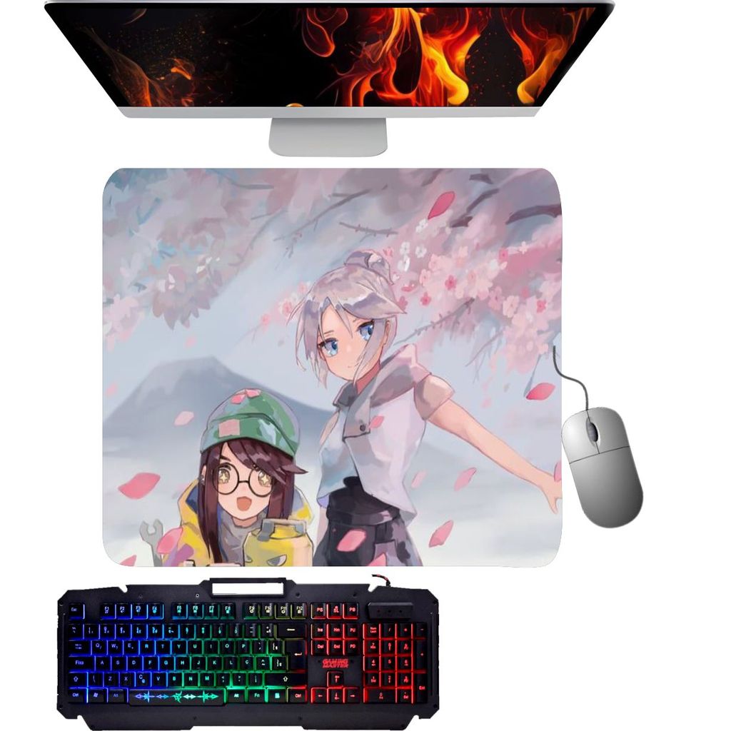 Mouse pad Gamer - Killjoy x Jett Cute VALORANT