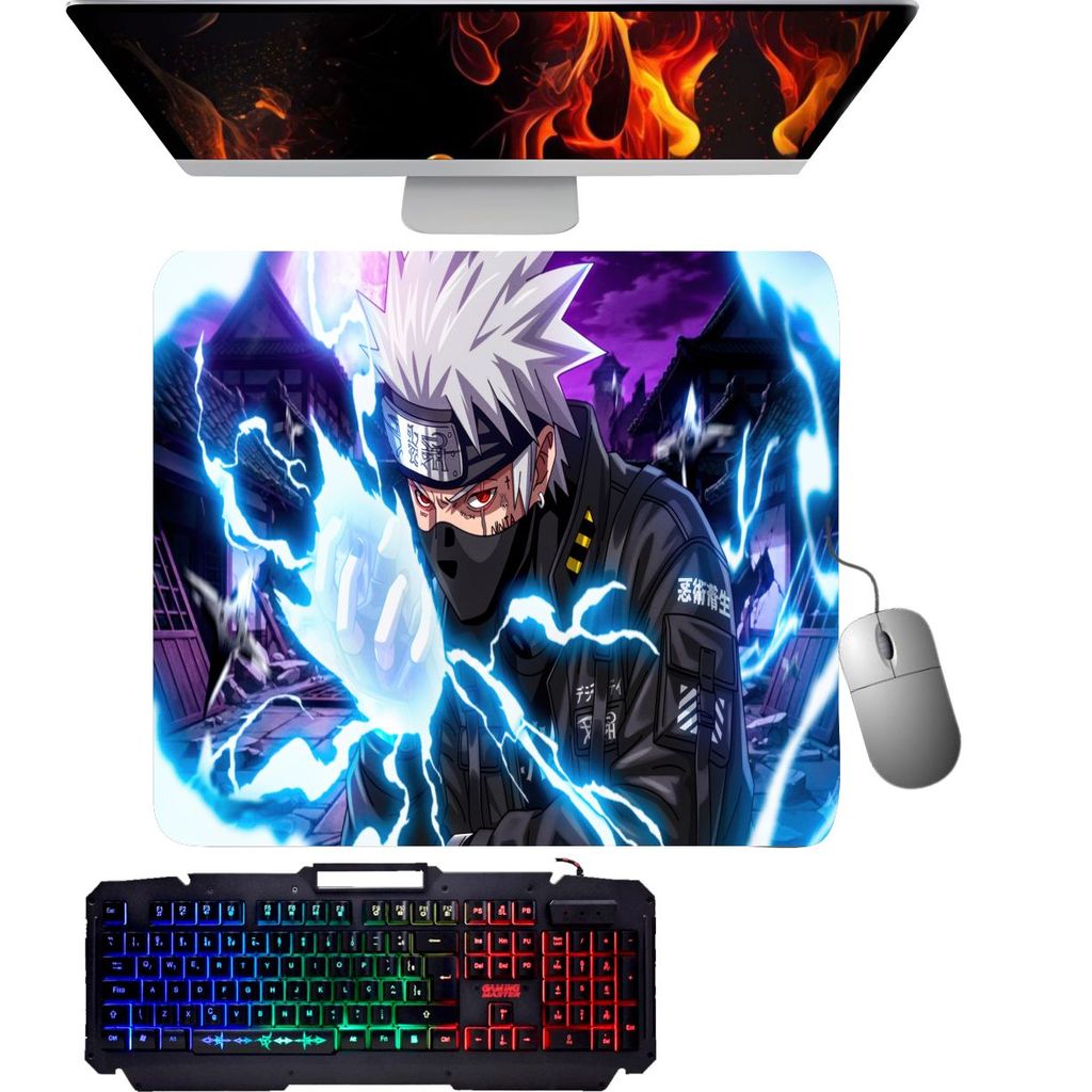 Mouse pad gamer - Naruto - KAKASHI