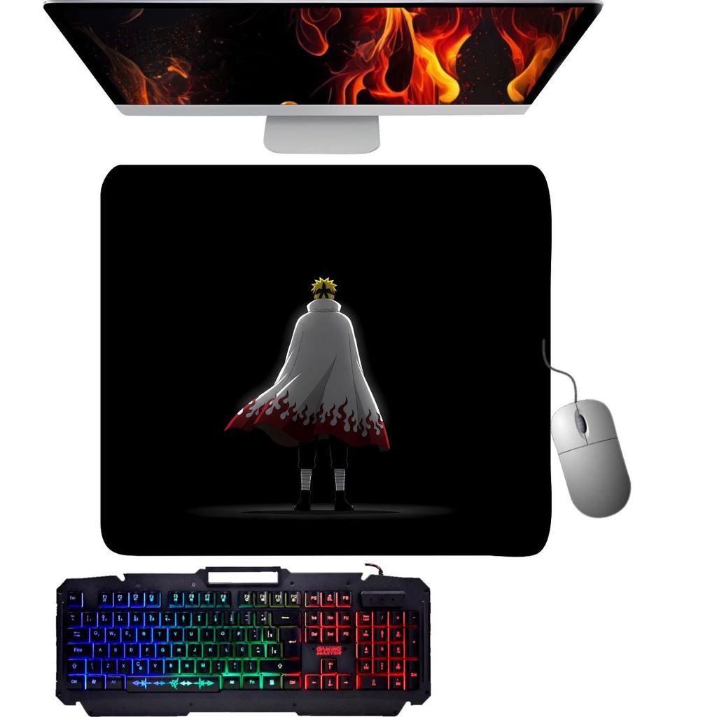 Mouse Pad gamer - Naruto - O Quarto Hokage