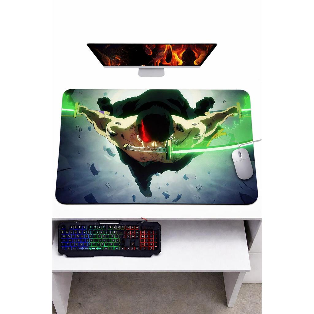 Mouse Pad Gamer - Roronoa Zoro One Piece