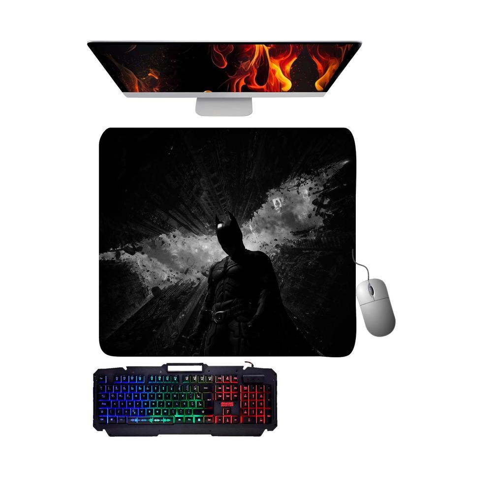 Mouse Pad tema escuro morcego