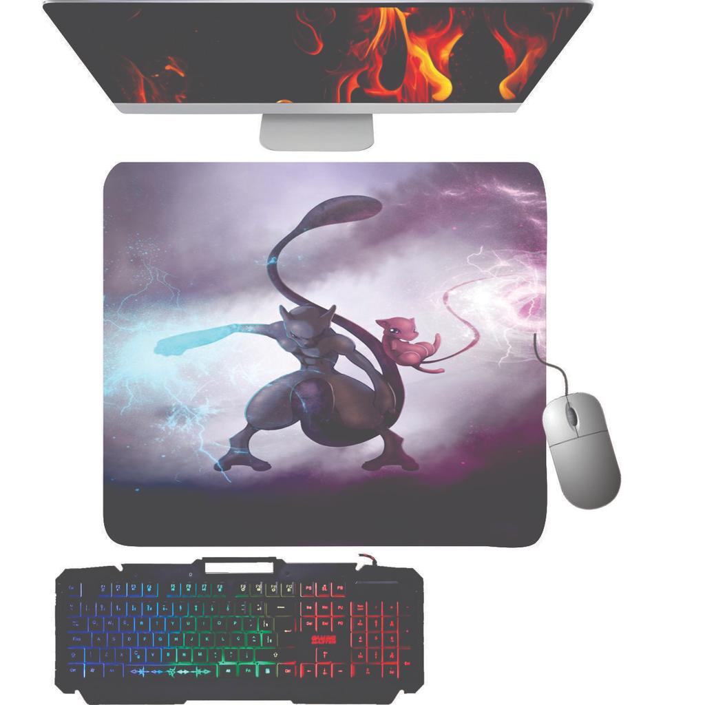 Mouse Pad Gamer - Pokemon - Mewtwo