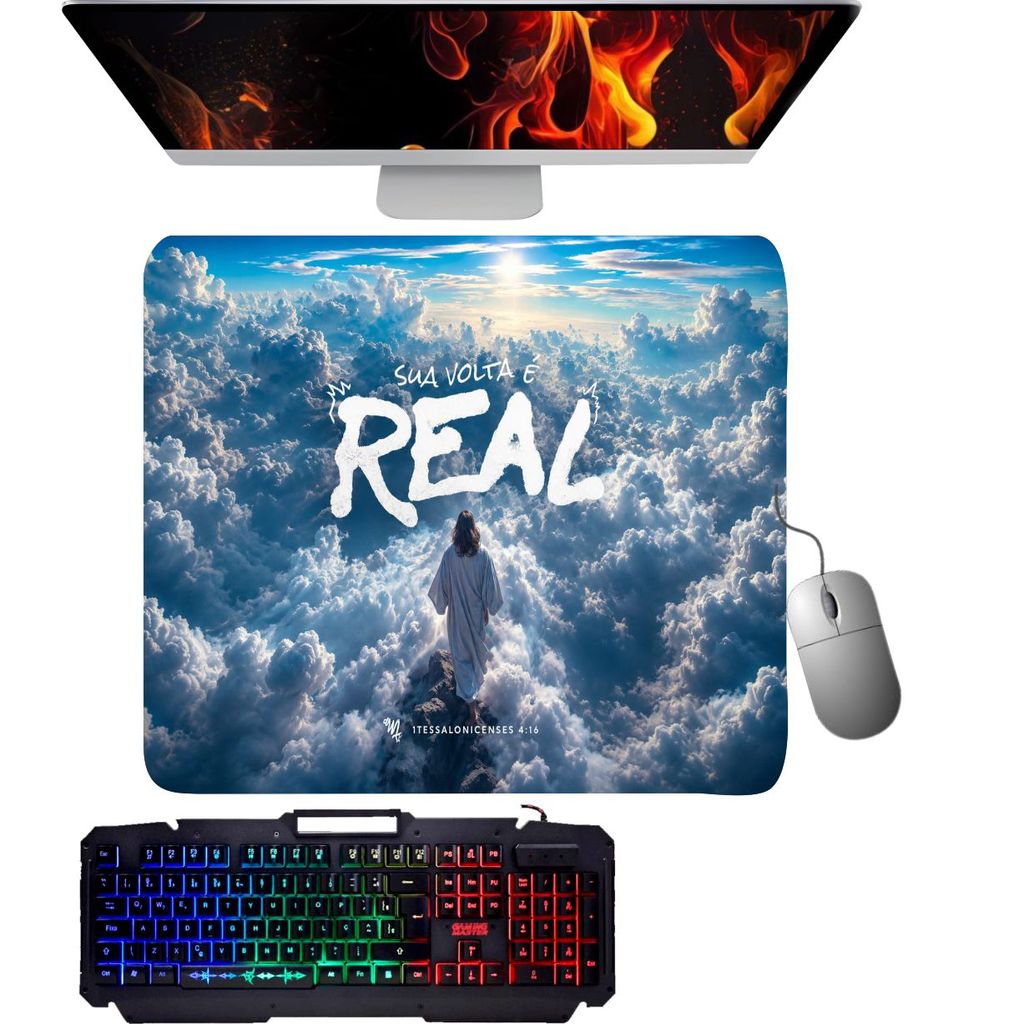 Mouse Pad Gamer - JESUS KING 2