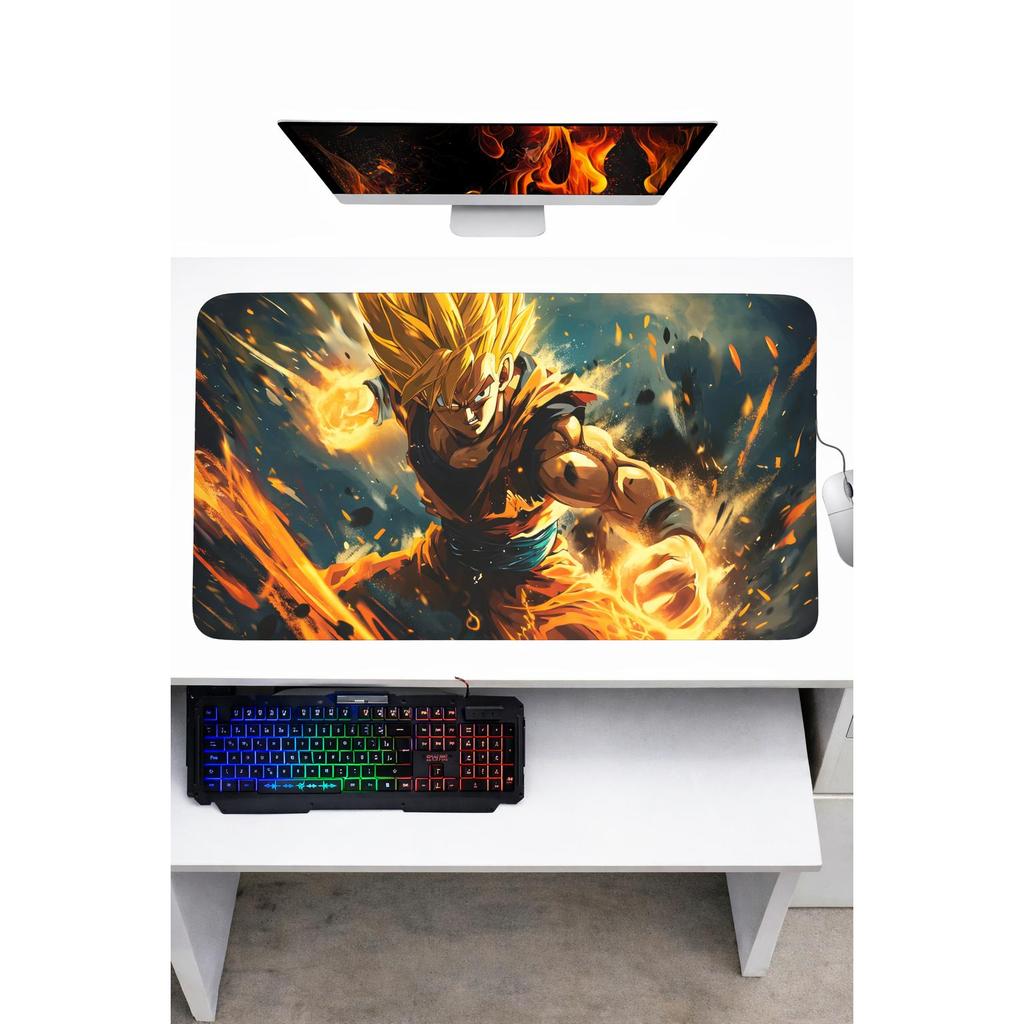 Mouse Pad Goku Super Saiyajin Dragon Ball.