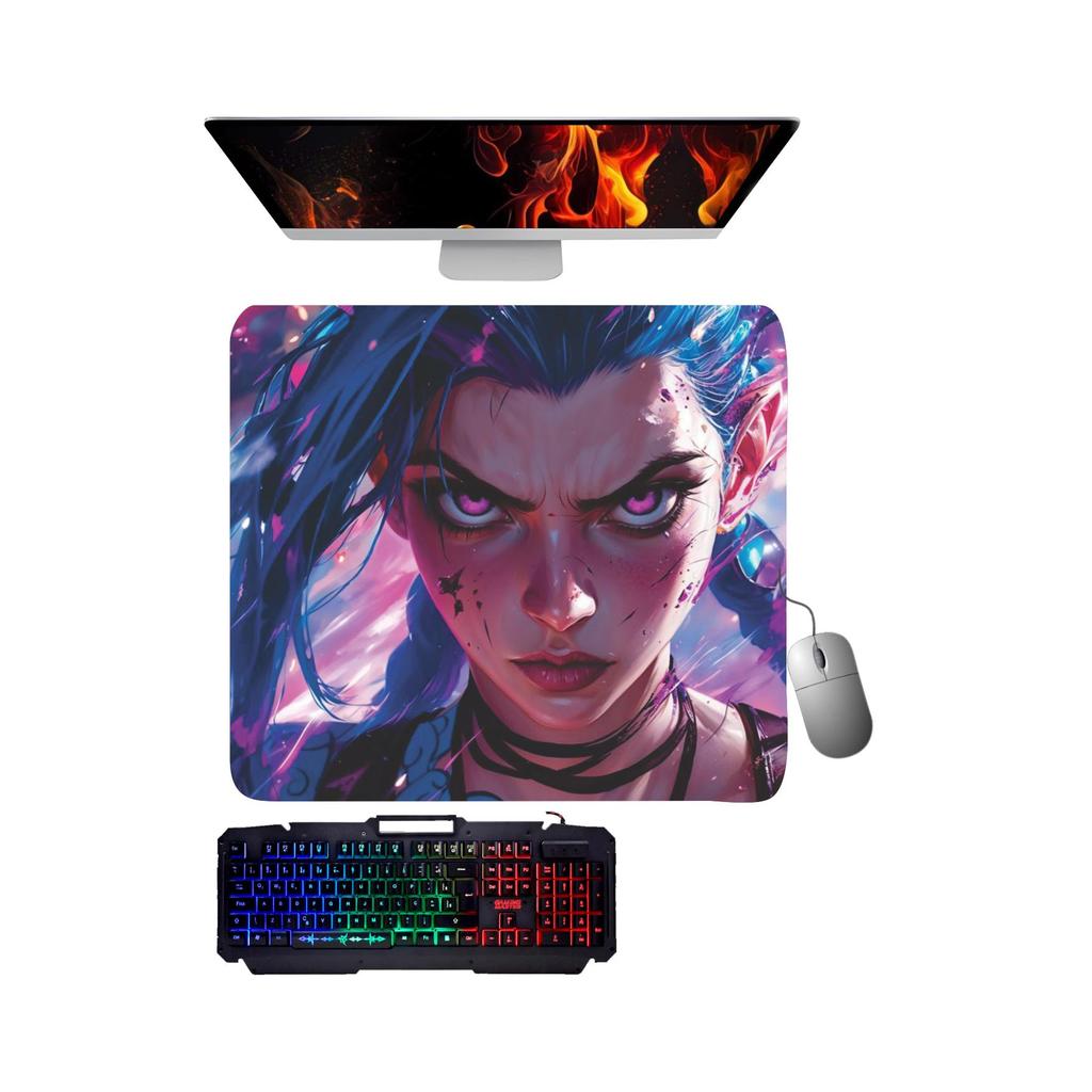 Mouse Pad gamer JINX ARCANE 4