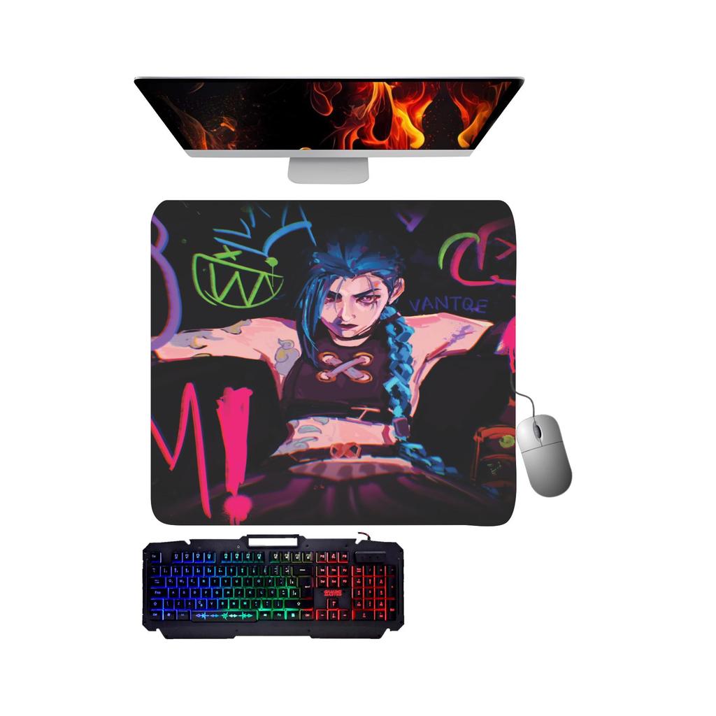Mouse Pad gamer JINX ARCANE