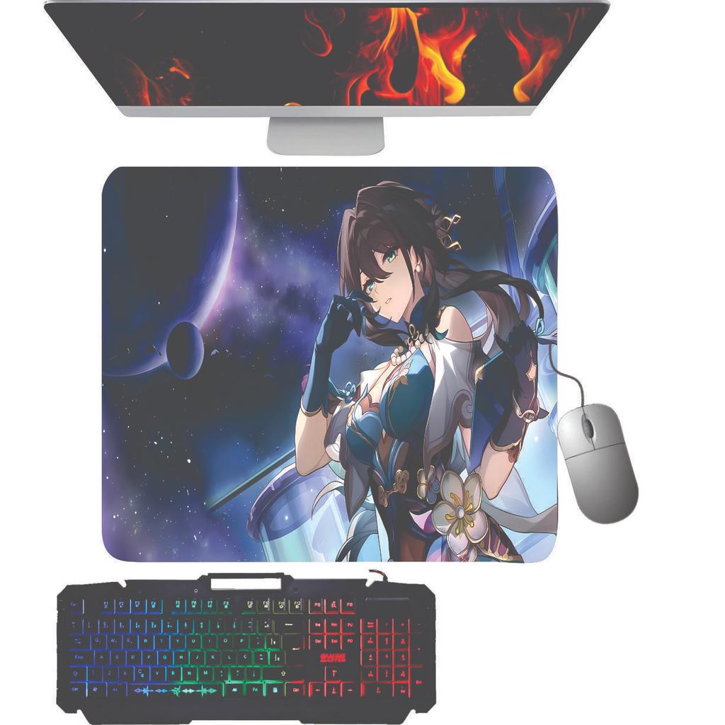 Mouse Pad gamer - Honkai: Star Rail - Ruan Mei.