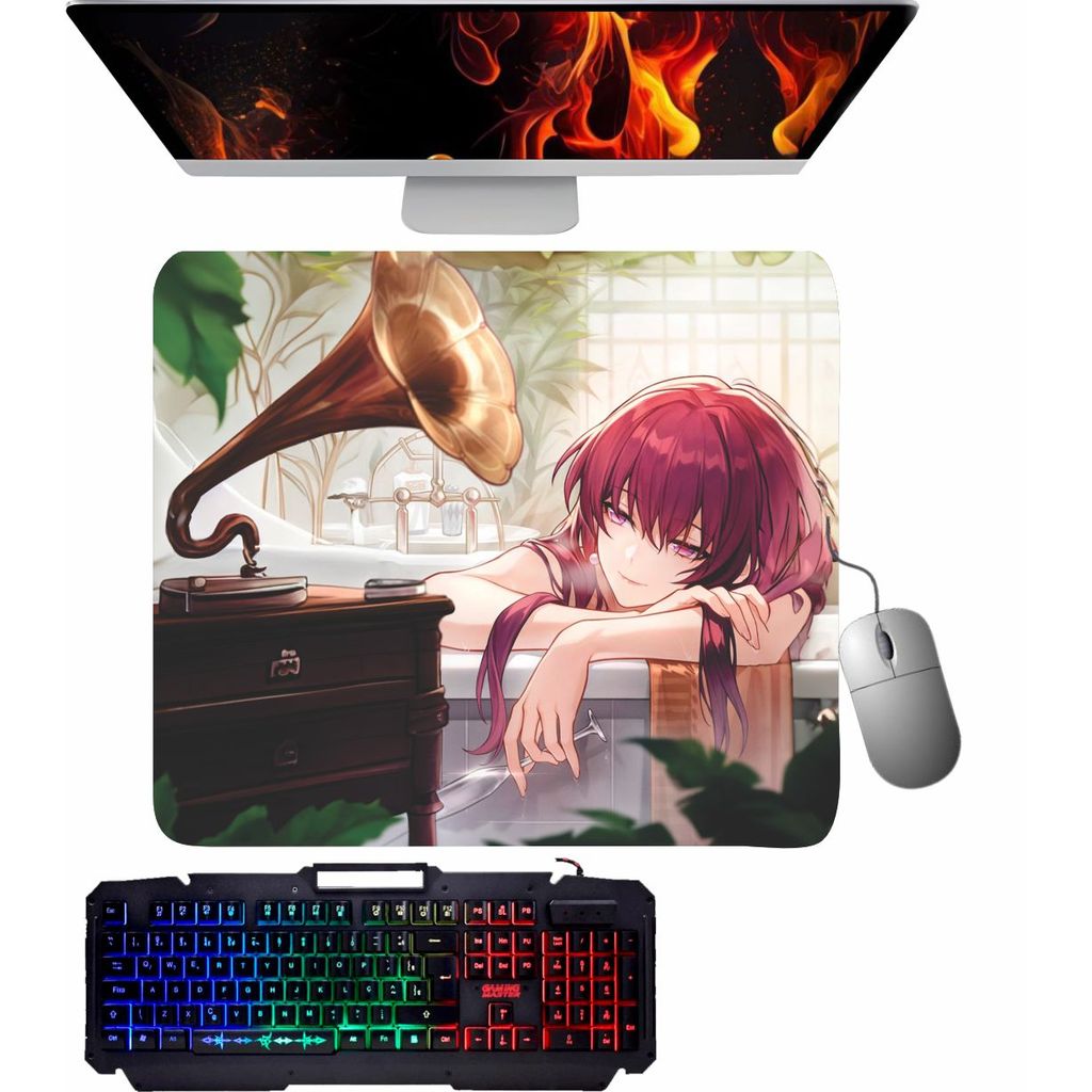 Mouse Pad Gamer - Kafka Honkai: Star Rail.