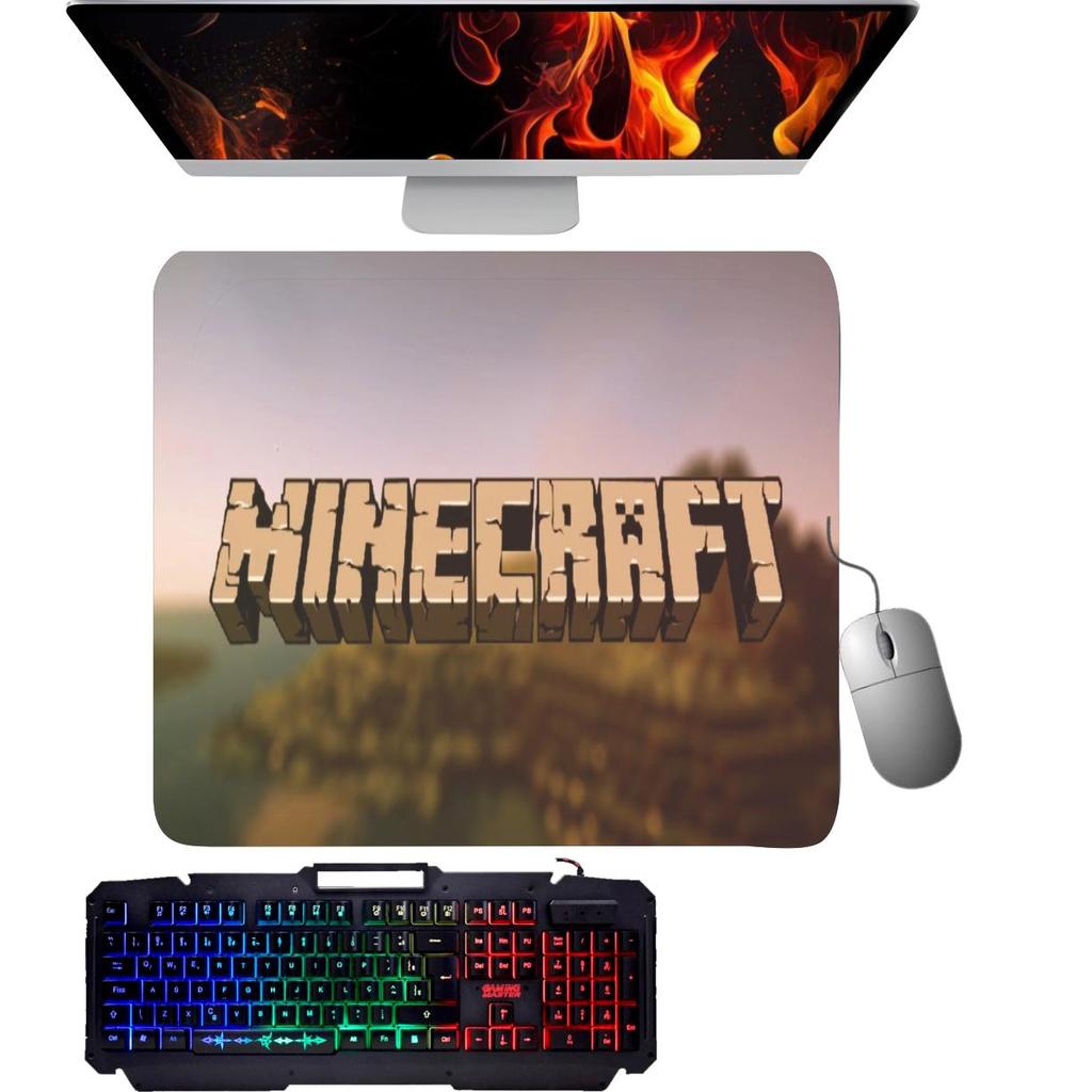 Mouse pad gamer Minecraft