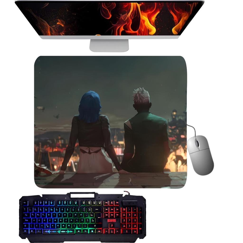 mouse pad Ekko e Powder Arcane.