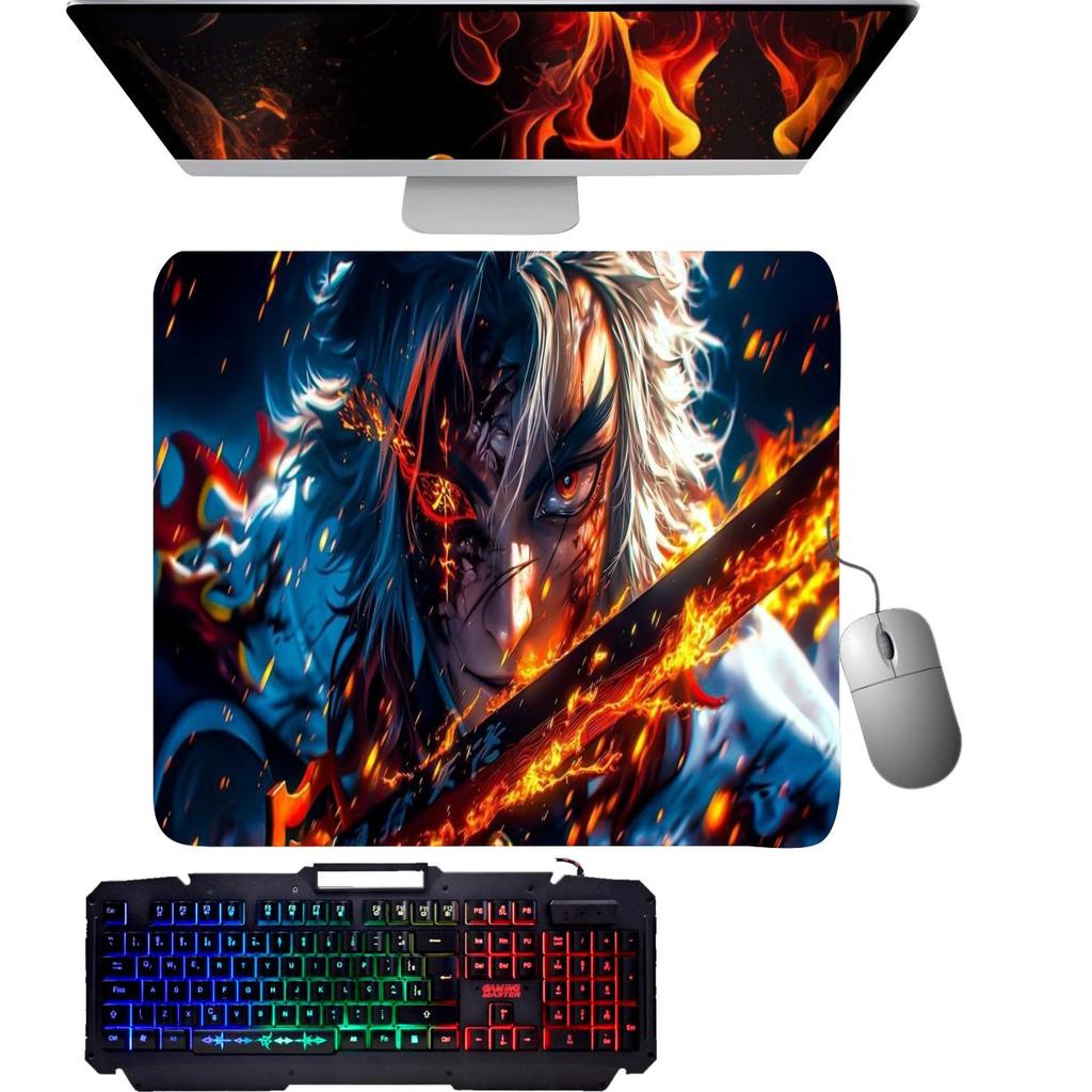 Mouse pad Kyojuro Rengoku Demon Slayer