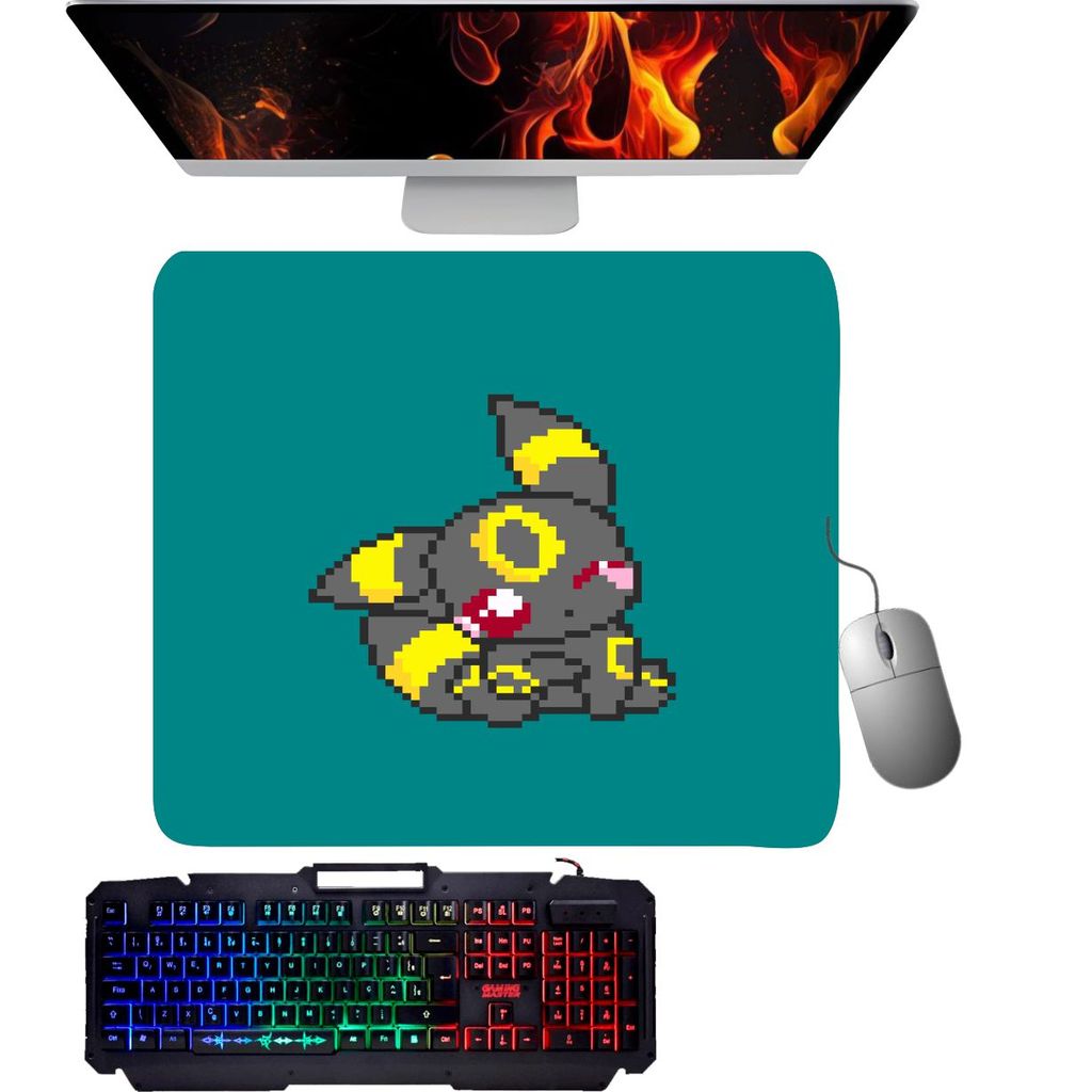 Mouse pad gamer- pokemon Umbreon