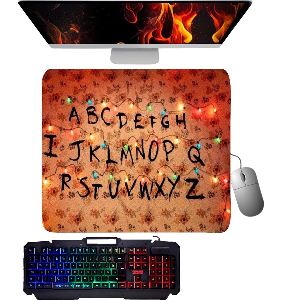 Mouse Pad Gamer - stranger things 1