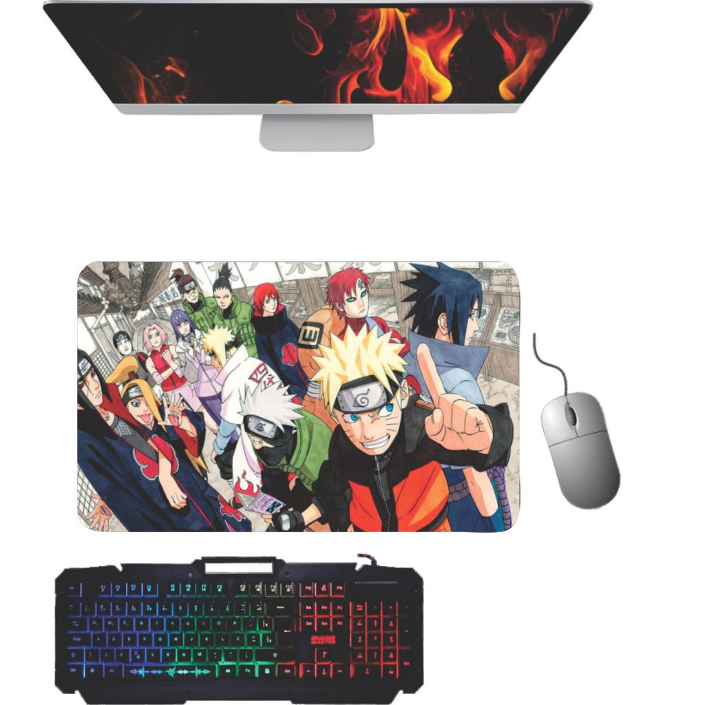 Mouse pad gamer grande -Naruto 01