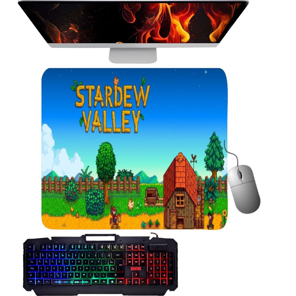 Mouse Pad Gamer - Stardew valley