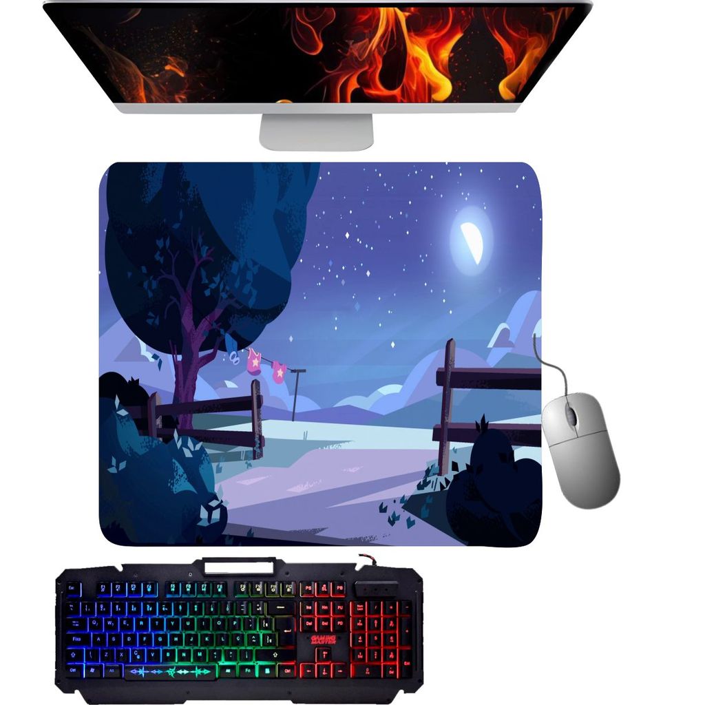 Mouse Pad Gamer grande - Steven Universo