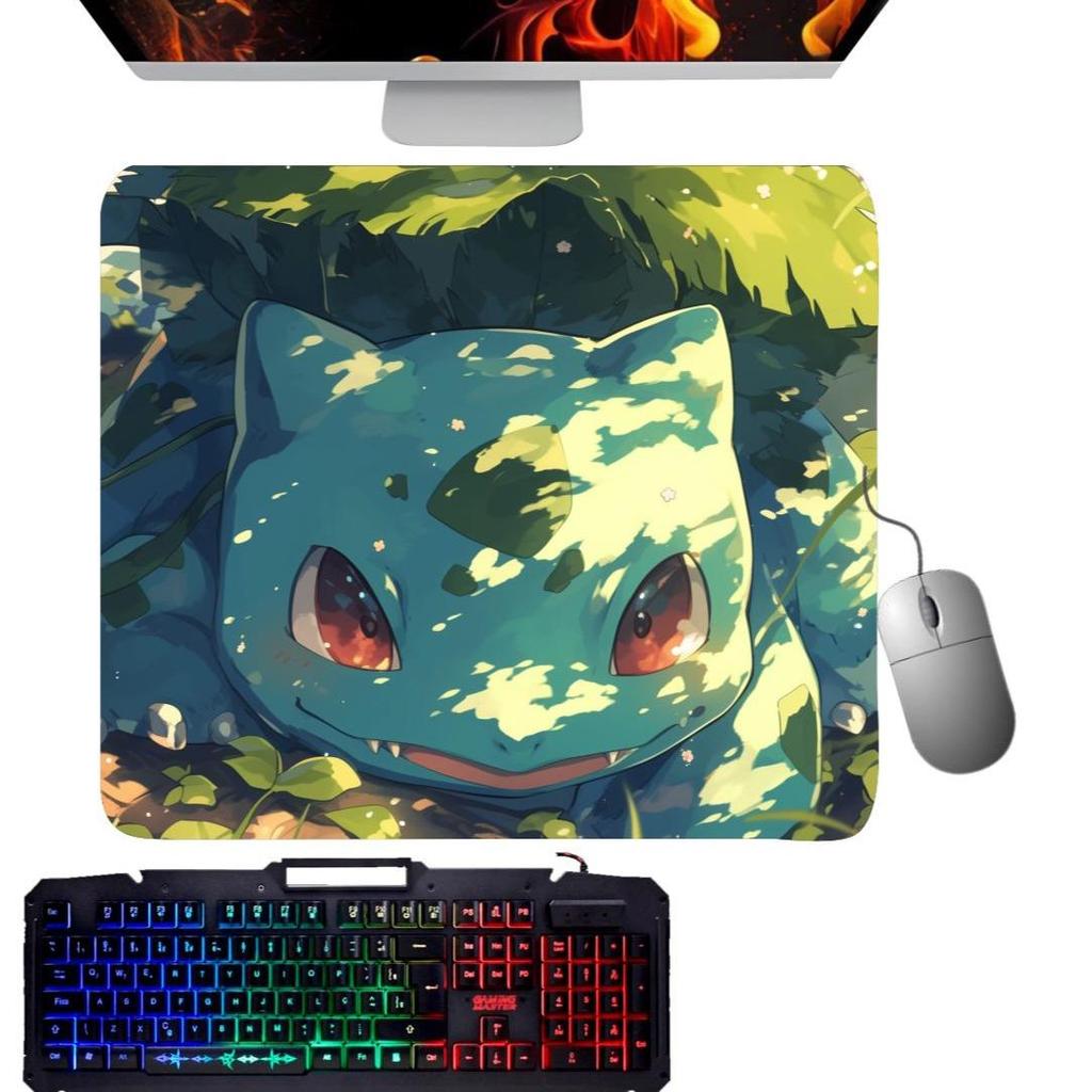 Mouse Pad Gamer Pokemon - Bulbassauro