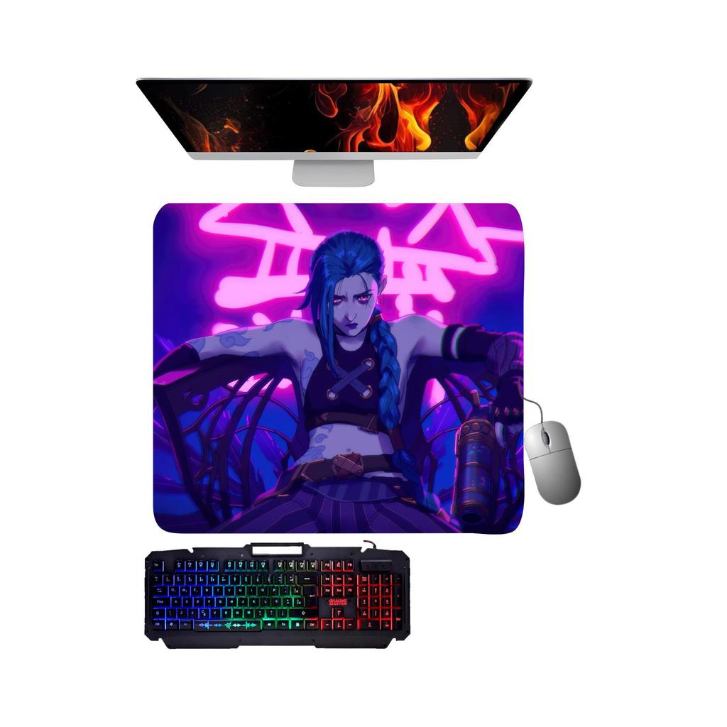 Mouse Pad gamer JINX ARCANE