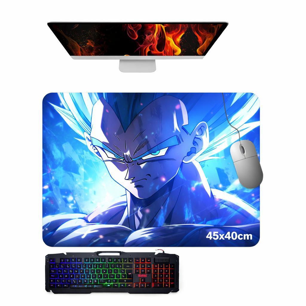Mouse Pad Gamer Vegeta Super Saiyajin Blue Dragon Ball.